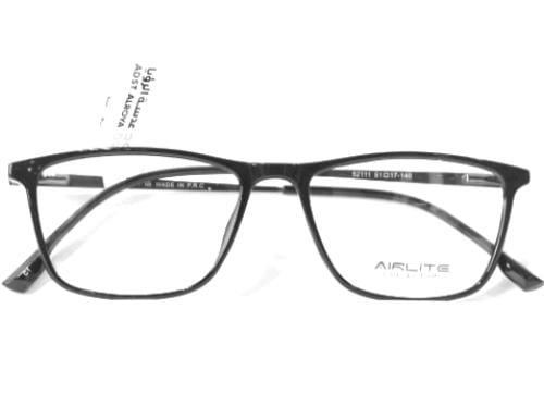 نظاره طبيه مستطيلة لون اسود AIRLITE - 52111
