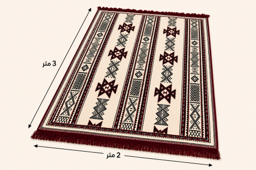 فرشة أرضية, مدة أرضية مقاس 300×200 سم, ملون