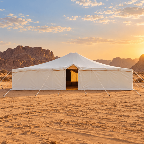 Elite tent, Pakistani tent, plain white, size 8×8×...