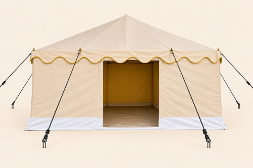 The falcon, white, size 4×4 ×2 meters, manual
