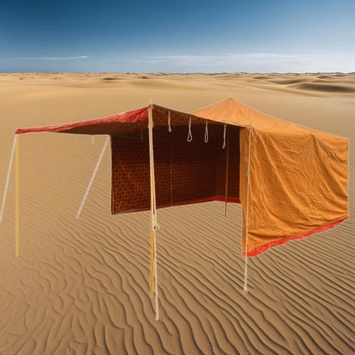 خيمة المكشات السفرية, خيمة رحلات, كاكي,مقاس 5×5 يا...