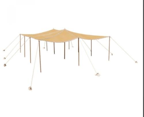 مظلة حلال طبقتين ، سقف خيمة الغنم، رملي، مقاس 6×6...