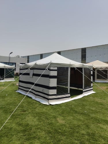 خيمة نجد, 3 طبقات, مع واجهه شفاف, مقاس 4×4×1.85 يا...