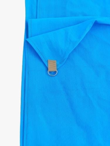 شبك الظل .مظلة سفرية , اللون سماوي , مقاس 5×3 متر