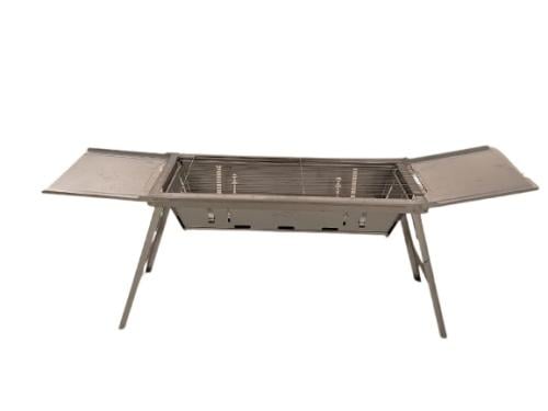 موقد شواية سفري فضي