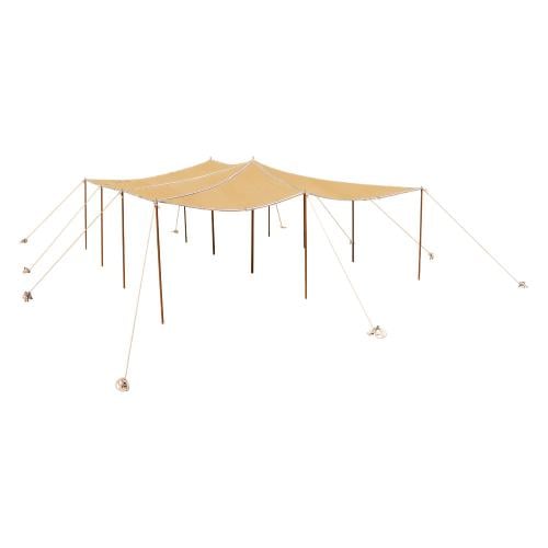 مظلة حلال طبقتين ، سقف خيمة الغنم، رملي، مقاس 6×12...