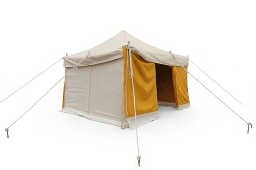 خيمة أطفال , مقاس 1.5 ×1.5 م , ابيض سادة