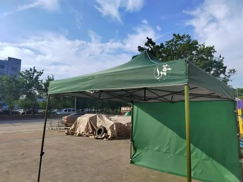 مظلة سفرية, مظلة حدائق مقاس 3×3 متر, أخضر