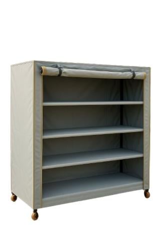 الصقر, دولاب تخزين, حوش تخزين متحرك, 4 أرفف, PVC ر...