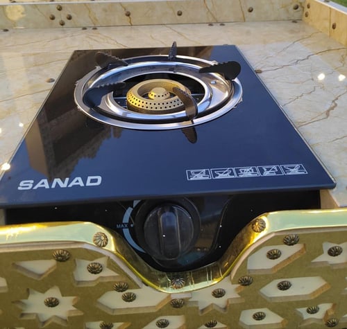 منقل غاز مع كهرب