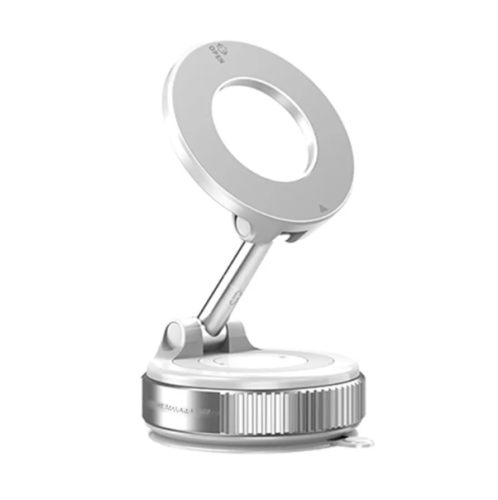 حامل هاتف مغناطيسي للسيارة بقاعدة شفط هوائية مع مغ...