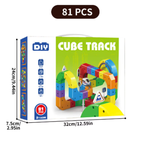 لعبة تركيب قطار مغناطيسي ثلاثي الأبعاد مضاد للجاذب...