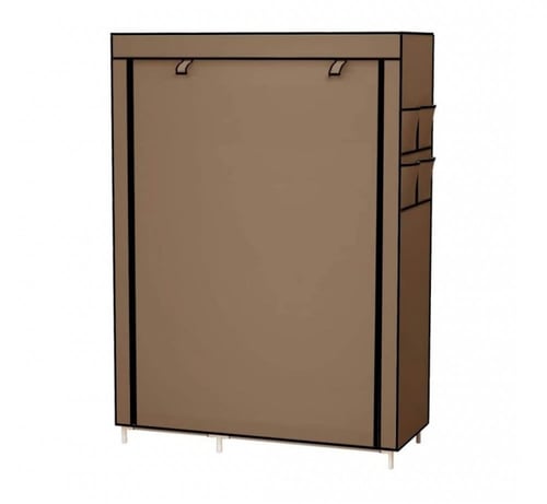 دولاب ملابس لتخزين وتنظيم الملابس خزانة ملابس بني...