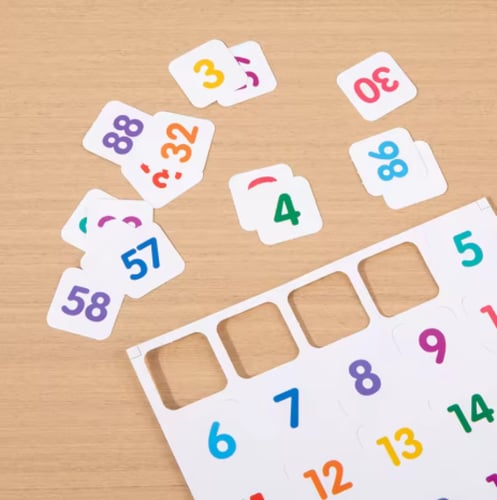 عداد خشبي مونتيسوري لتعليم الحساب وتنمية مهارات ال...