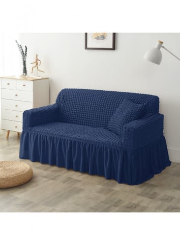 غطاء كنب مطاطي- ازرق