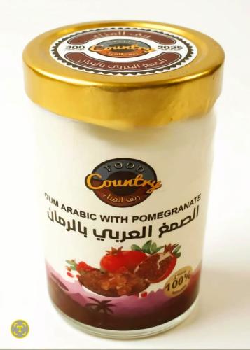 الصمغ العربي بالرمان 300 خرام