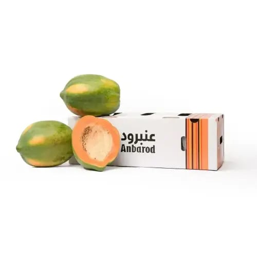 كرتون عنبرود (بابايا) جازان حلاوة معتدلة وقليل الب...