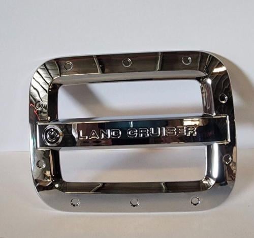 ديكور غطاء فتحة الوقود لاندكروزر نيكل