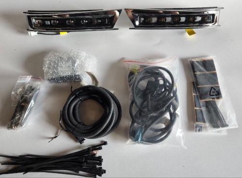 طقم أضواء نهاريه تويوتا اوريون لون ذهبي LED