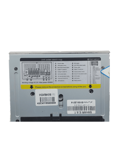 شاشة تويوتا برادو 2014-2016 نظام عادي