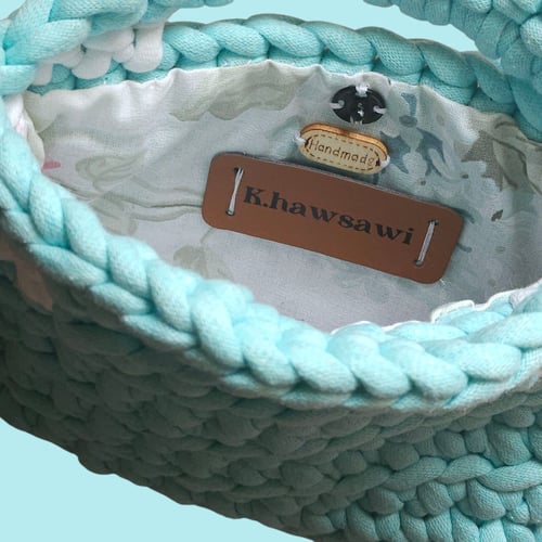 حقيبة بالون الازرق الفاتح