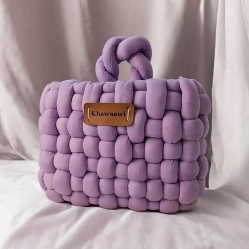حقيبة بالون البنفسجي