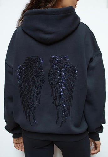 Hoodie subdued navy blue (original) + installments