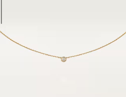 Cartier necklace "Cartier Damour" with diamond (or...