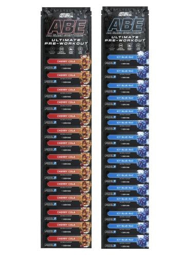 بكج عينات ABE ٣٠ حبة / 15 توت ازرق - 15 كولا كرز