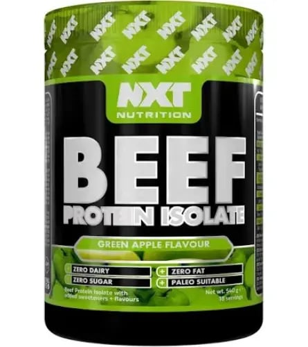 بروتين بيف نيكست - نكهة تفاح الاخضر 540ج / NXT Bee...
