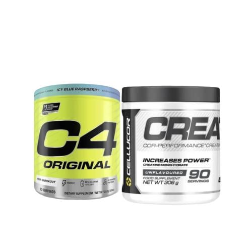 بكج كرياتين سيليكور + سي فور اورجينال / CELLUCOR C...