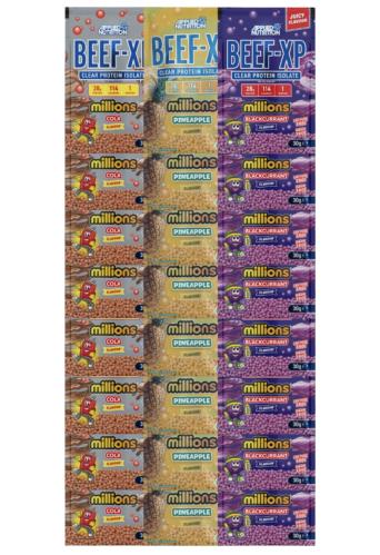 بكج عينات بيف منوعة 24 حبة/ 8 فيمتو - 8 كولا - 8 ا...