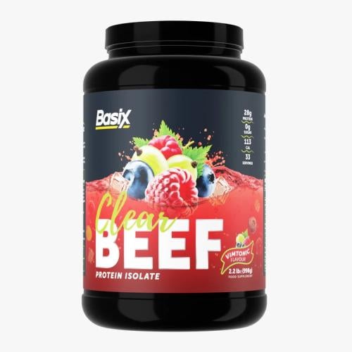 Basix Clear Beef Protein Isolate Vimtonic flavor 1...