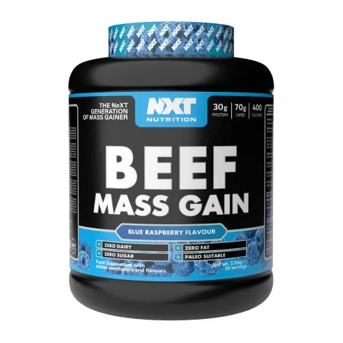 Nxt Beef Mass 3.15KG Blue raspberry