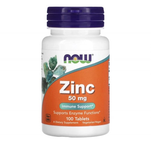زنك ، 50 ملجم ، 100 قرص / Zink, 50mg, 100Tabets