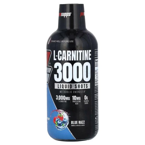L-Carnitine 3000, liquid, blueberry flavor, (473 m...