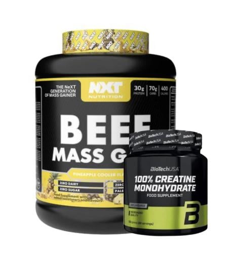 بكج ماس بيف نيكست + كرياتين / mass beef nxt + Crea...