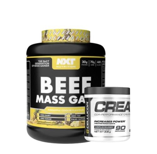 بكج ماس بيف نيكست + كرياتين / mass beef nxt + Crea...
