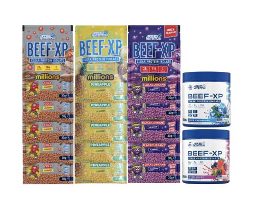 Sample package of assorted beef 20/5: five fruit p...