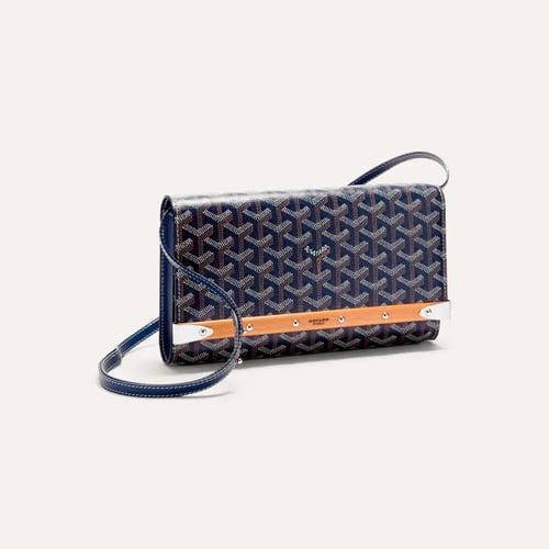 GOYARD Goyardine Monte Carlo Bois Clutch