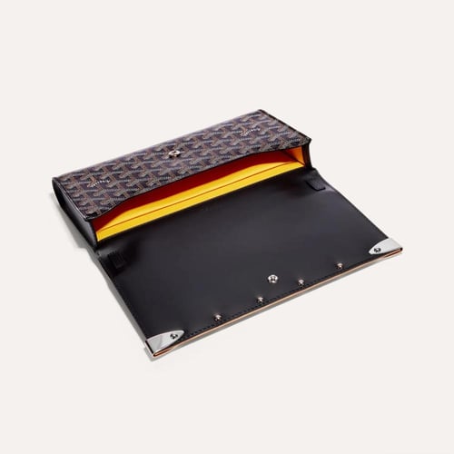 GOYARD Goyardine Monte Carlo Bois Clutch