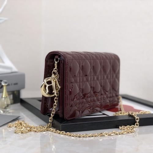 Lady Dior Pouch with Chain
