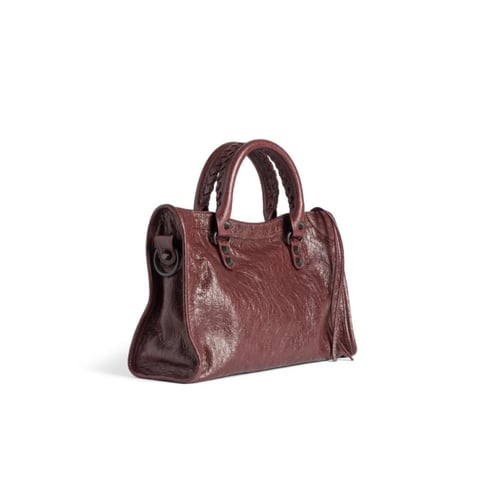 Le City Bag Small in Burgundy