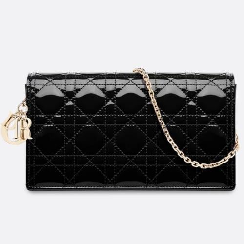 Lady Dior Pouch with Chain