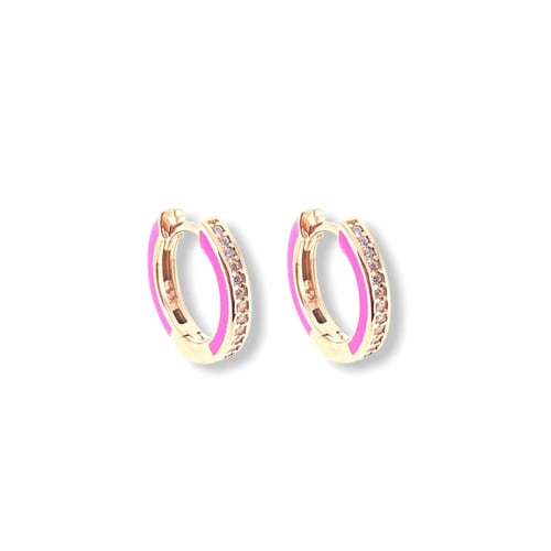 حلق نيون وزركون رائع