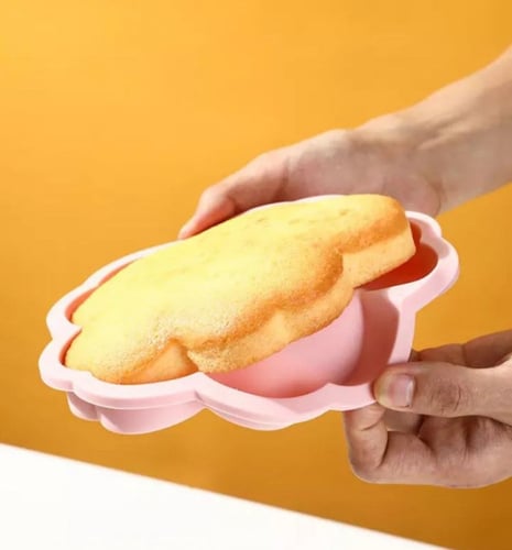 سيليكون على شكل ورده يستخدم السيلكون للخبز / ريزن...