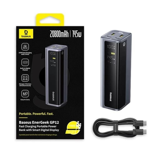 بيسوس - بطارية متنقلة Baseus EnerGeek GP12 سعة 208...