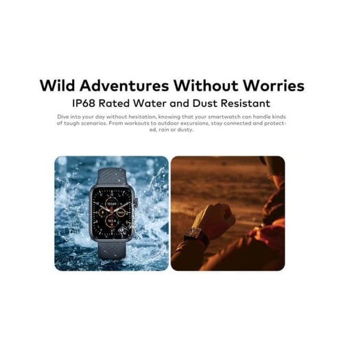 ساعة ايتل الذكية O11 حجم الشاشة 1.83 انش مقاومة لل...