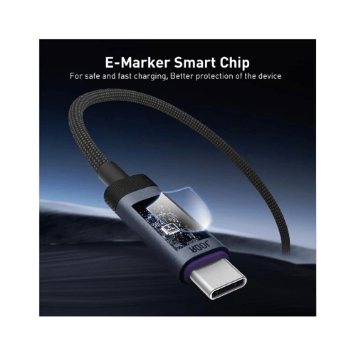 جودا - كيبل LUMEN بشاشة رقمية شحن فائق 240 واط - ا...