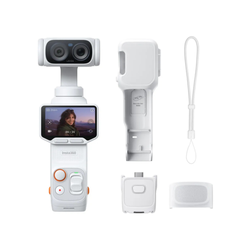 Insta360 - كاميرا لونا الترا - أبيض